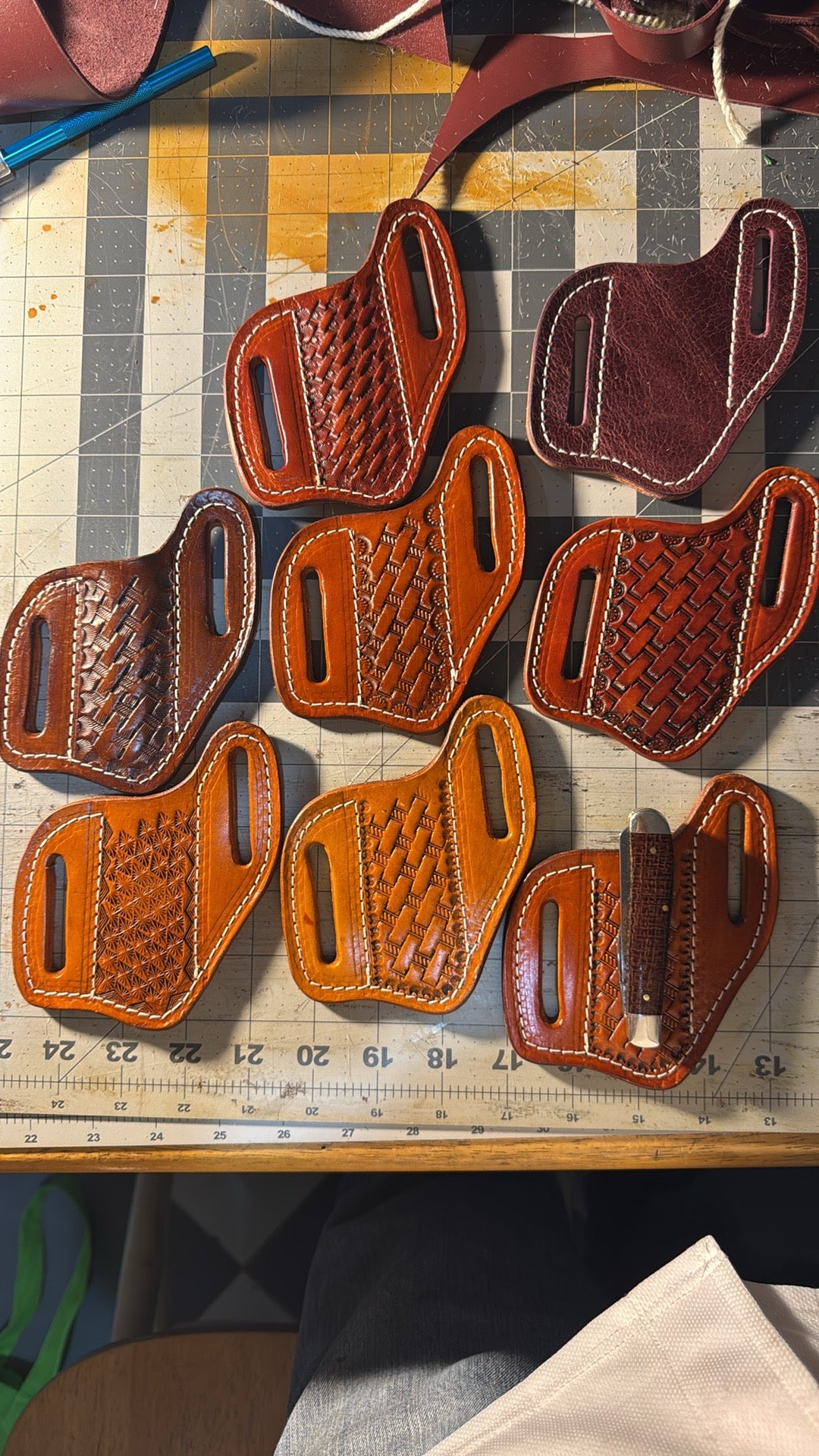 Premium Leather Knife Sheath