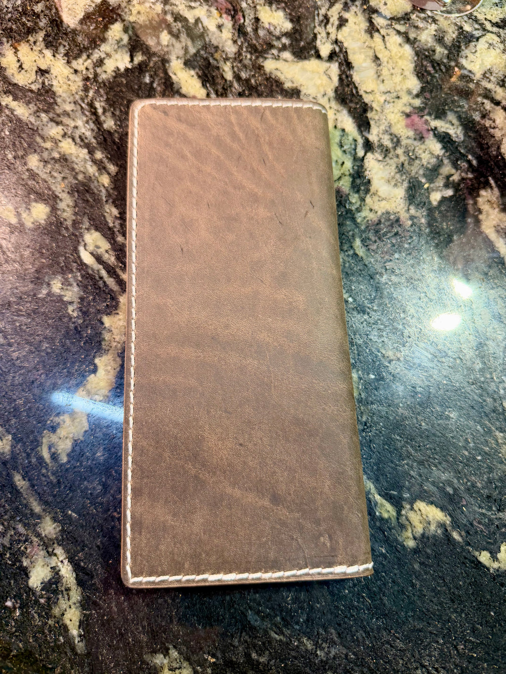 Handcrafted Leather Tally Book