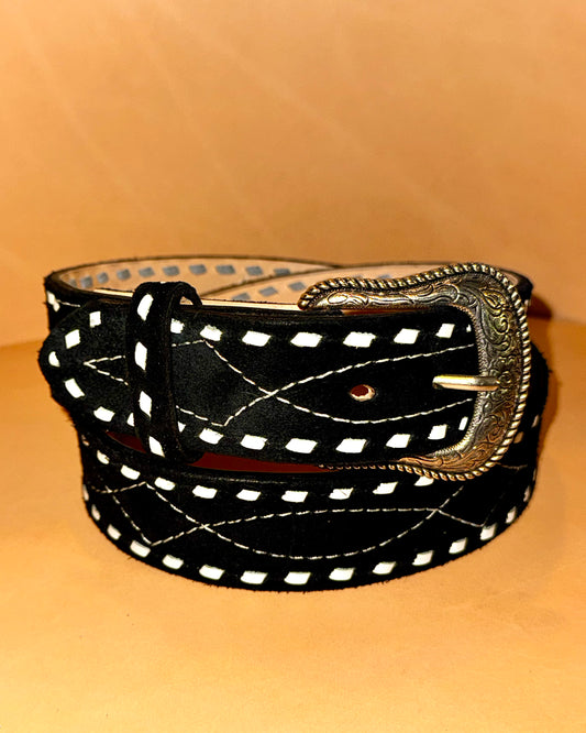 Add Buckstitching to any belt!
