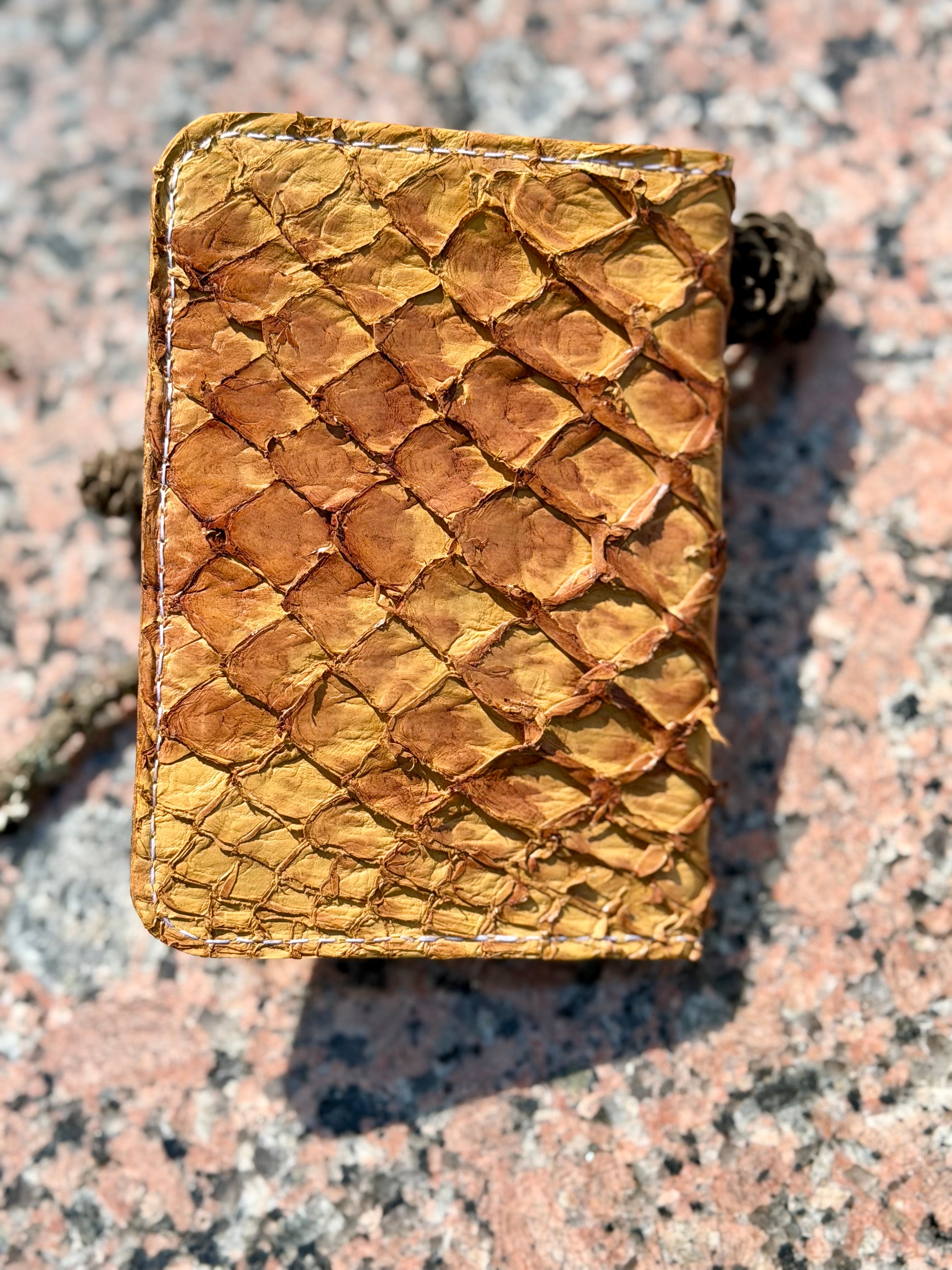 Pirarucu skin wallet