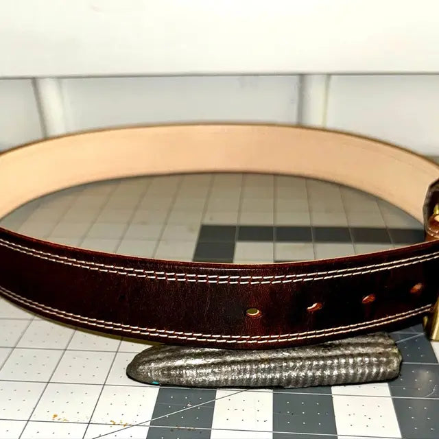 Handcrafted Full-Grain Water Buffalo Leather Belt