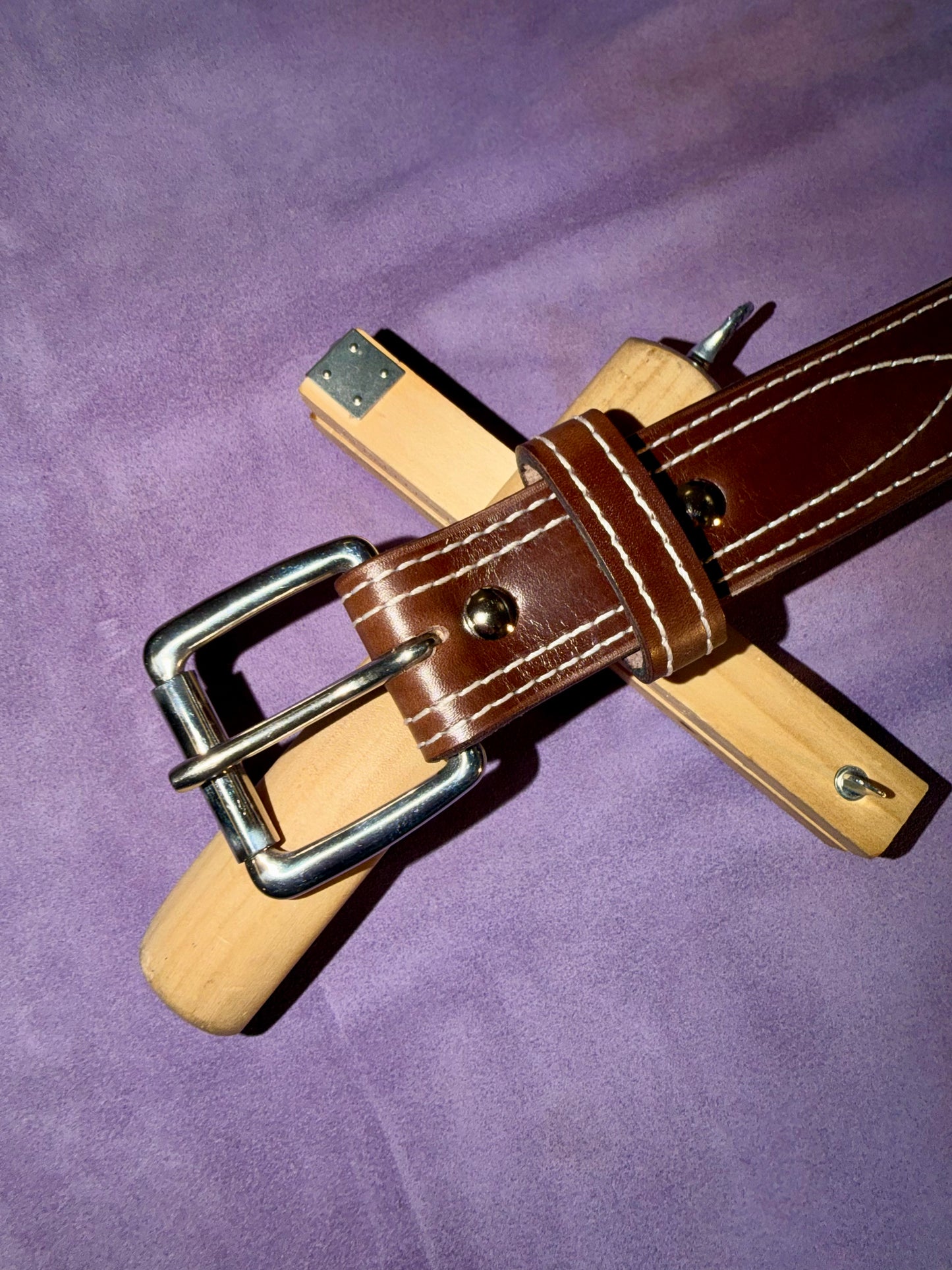 Veg Tanned Gunslinger Belt