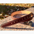 American Shrunken Bison  Leather Belt