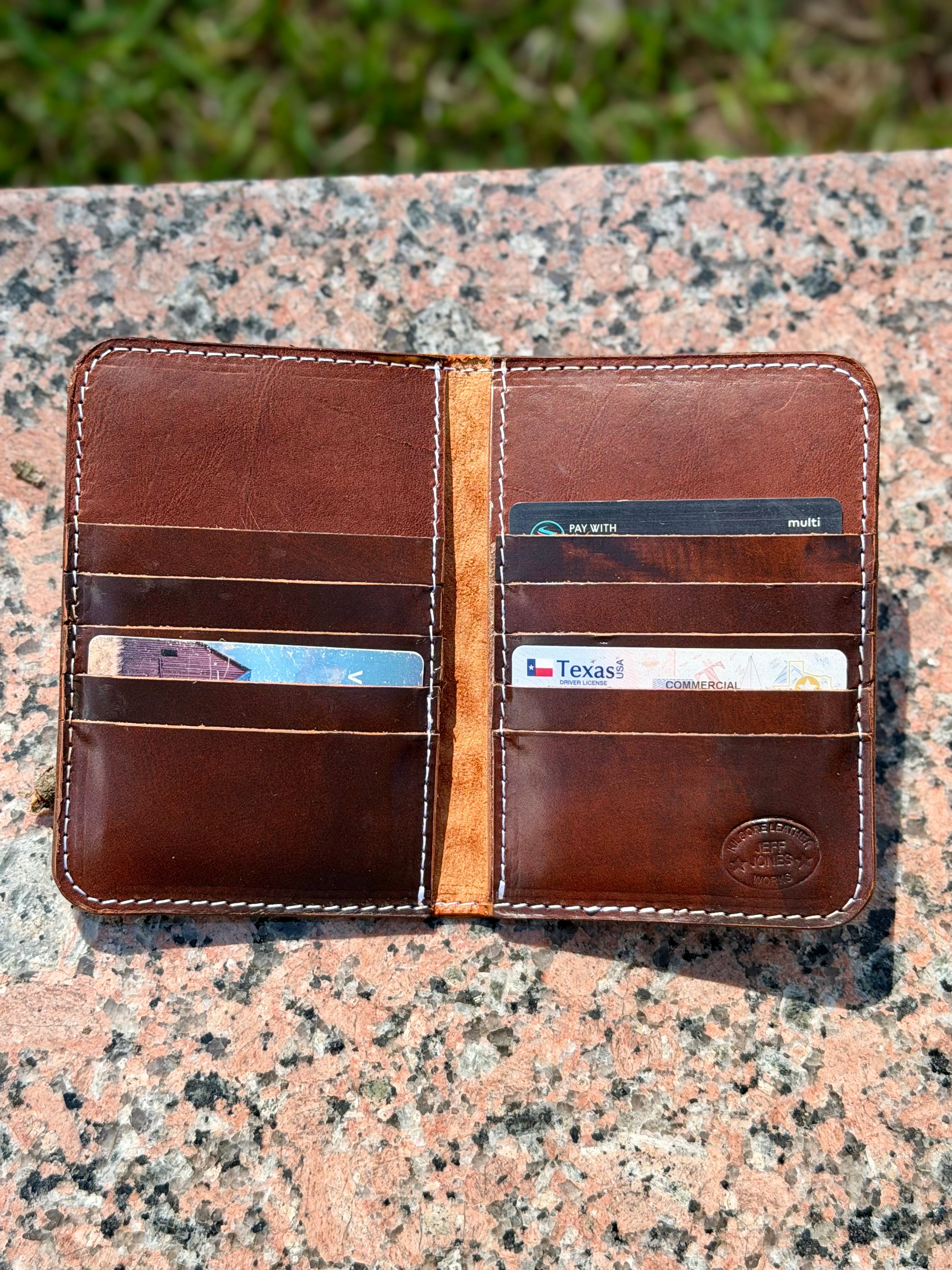 Pirarucu skin wallet