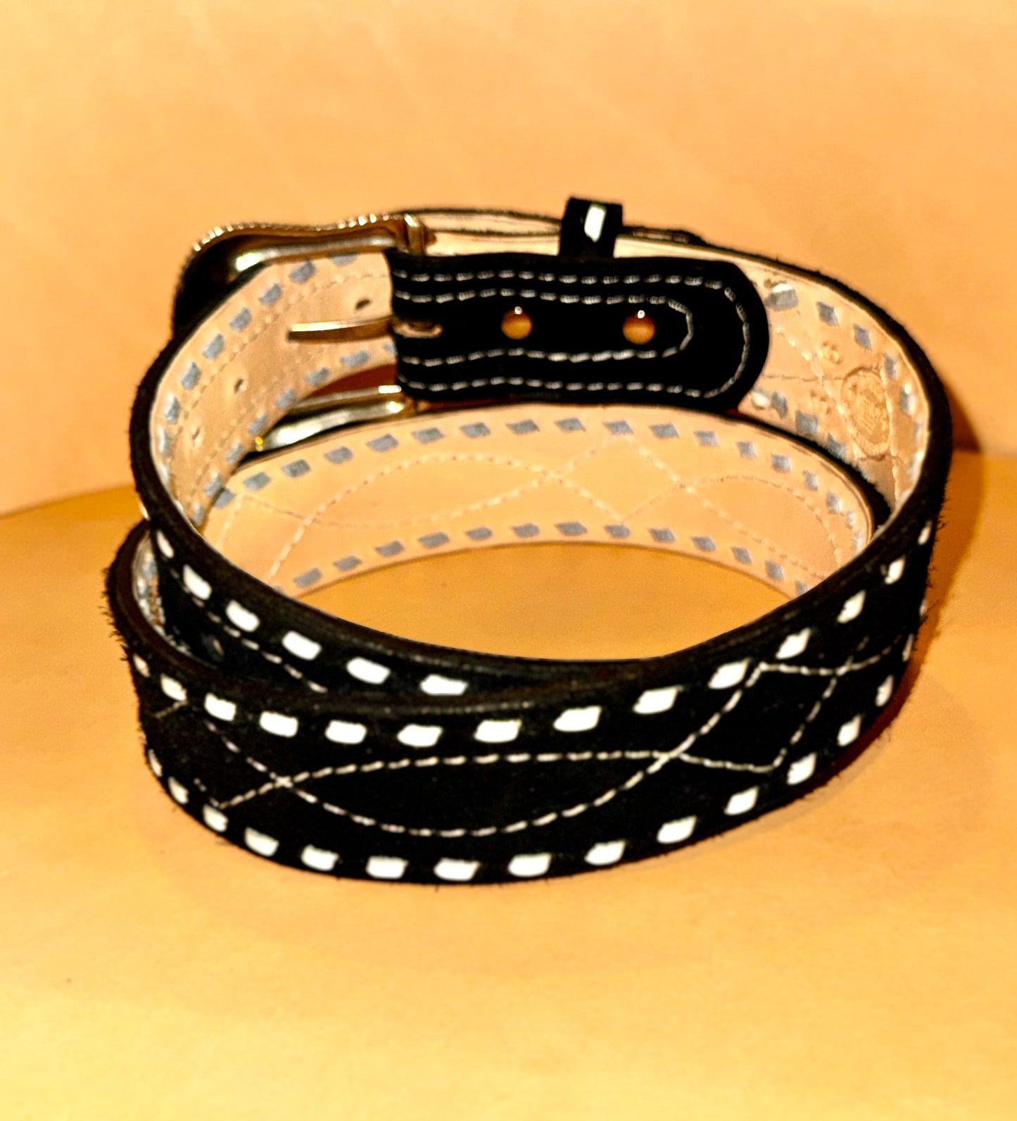 Add Buckstitching to any belt!