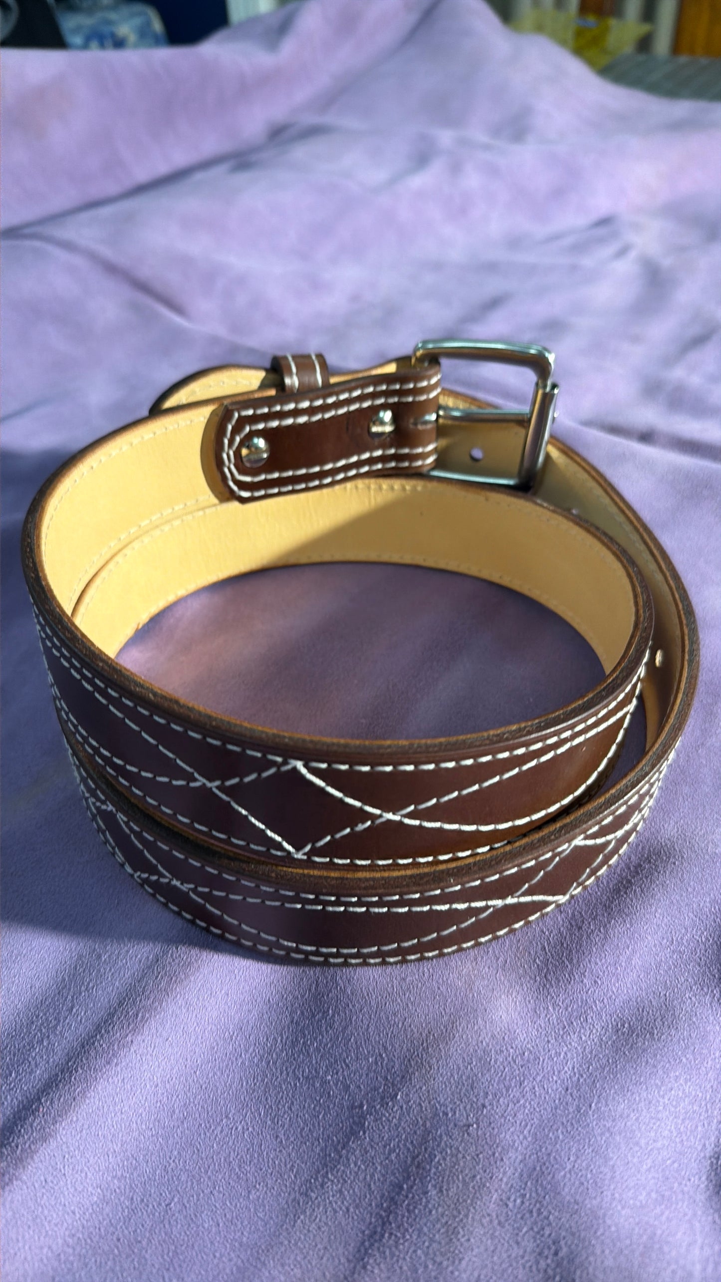 Veg Tanned Gunslinger Belt