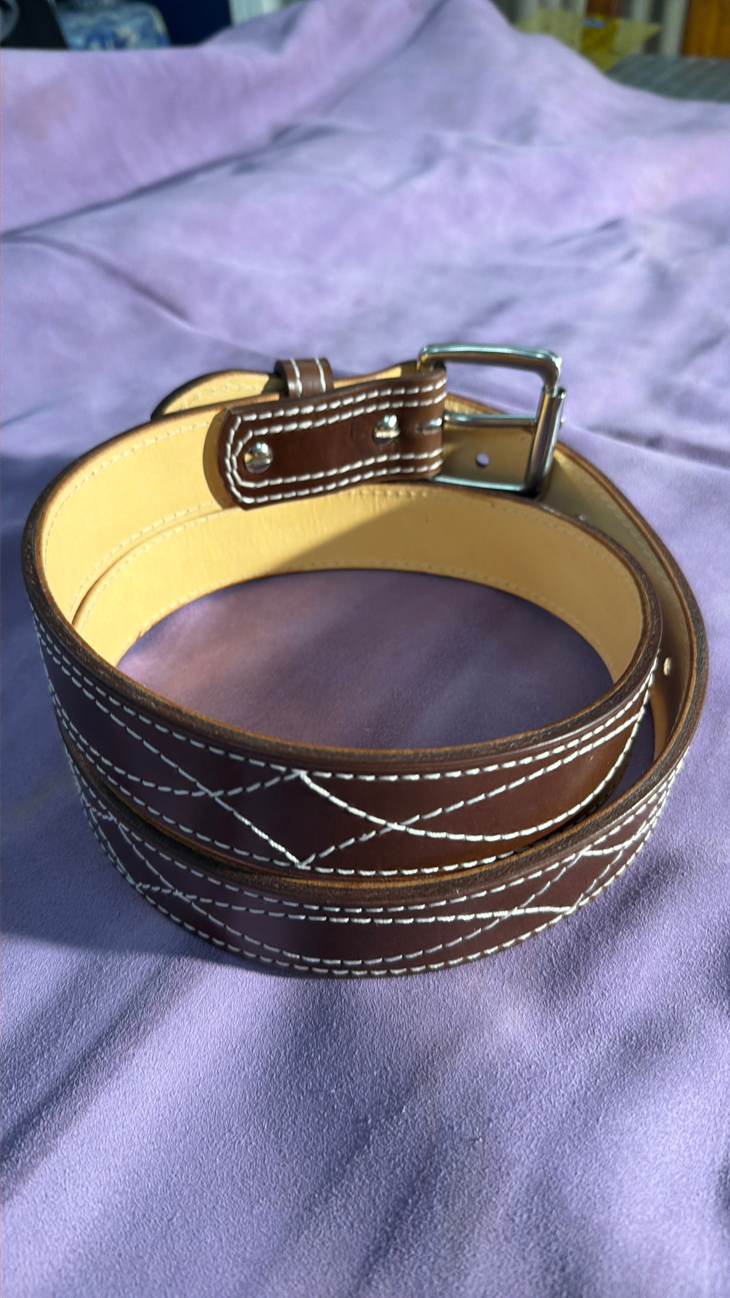 Veg Tanned Gunslinger Belt