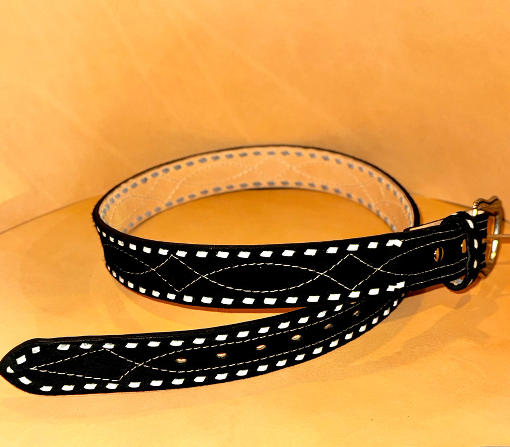 Add Buckstitching to any belt!