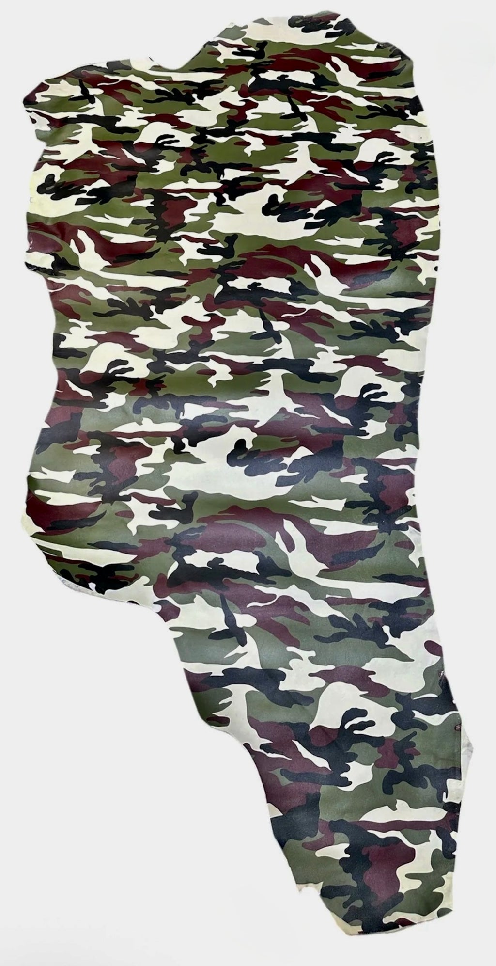 Colorful Suede Leather Belts With Exclusive reversible Camouflage Print Liner!