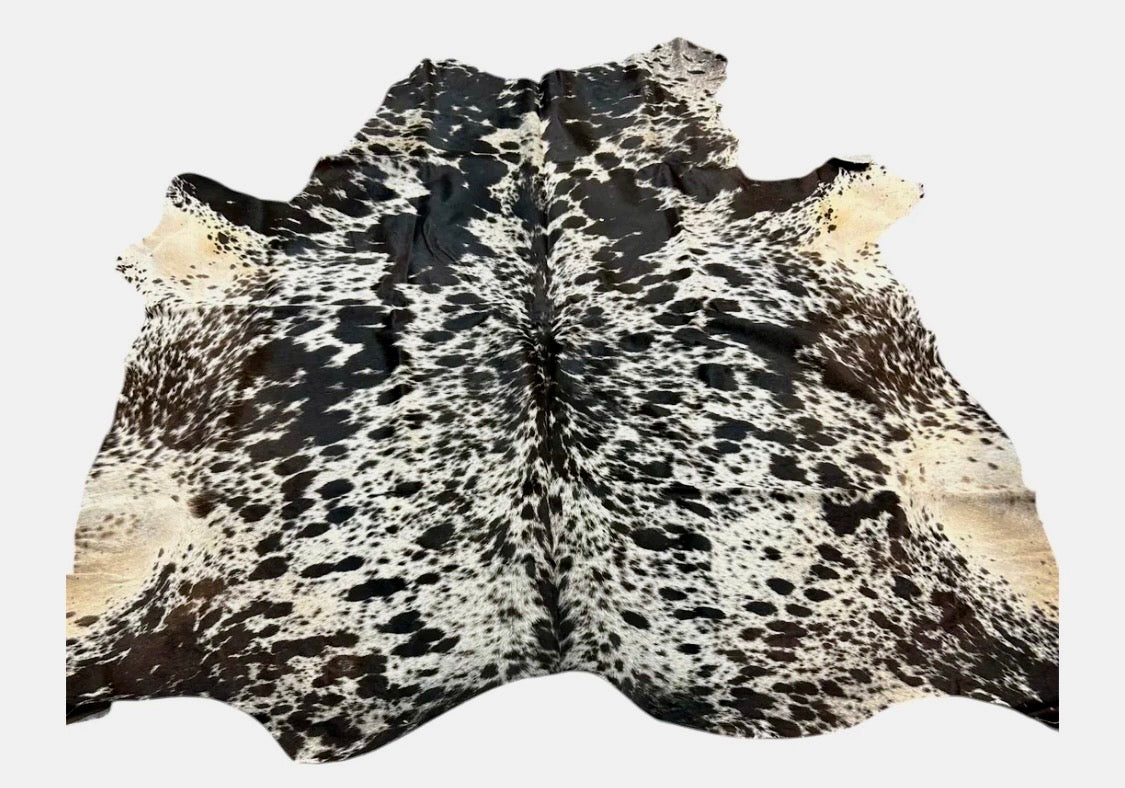 Hair-On Cowhide Belt