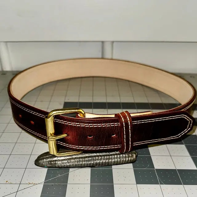 Handcrafted Full-Grain Water Buffalo Leather Belt