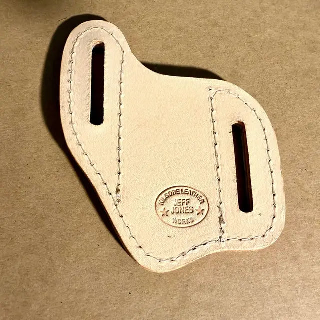 Salt and Pepper Cowhide Pancake Sheath - Premium Leather