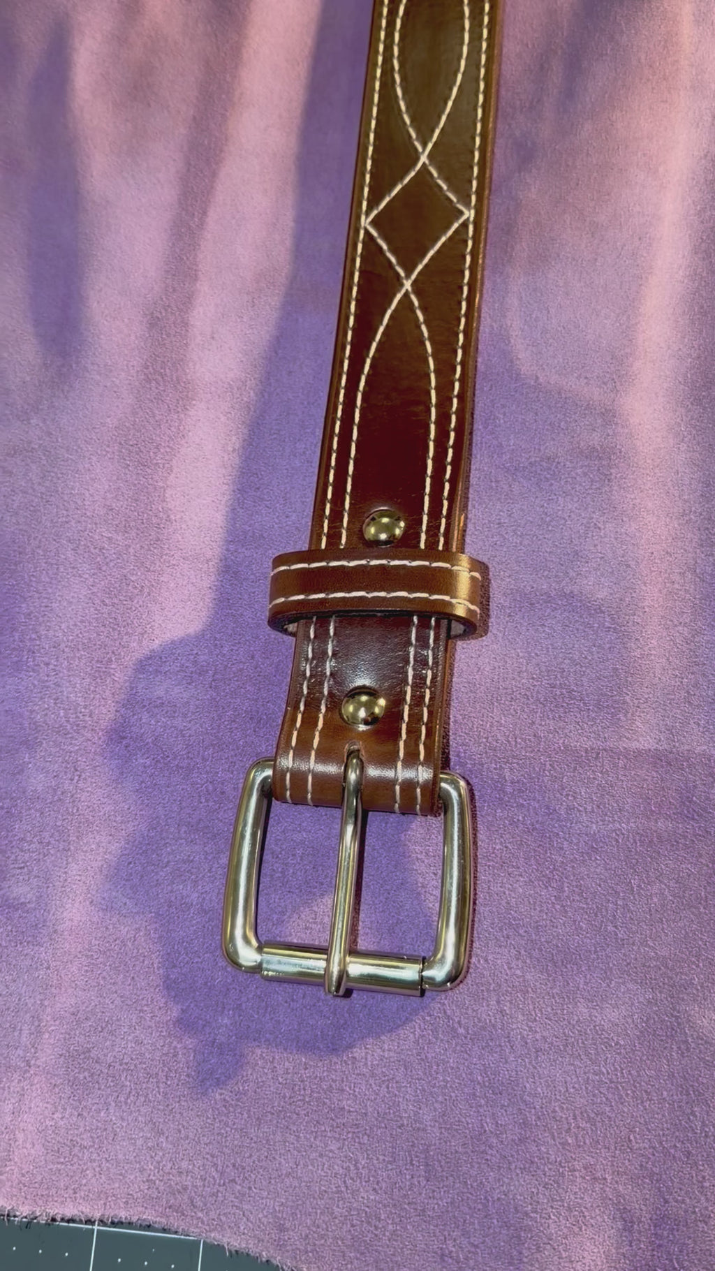 Veg Tanned Gunslinger Belt